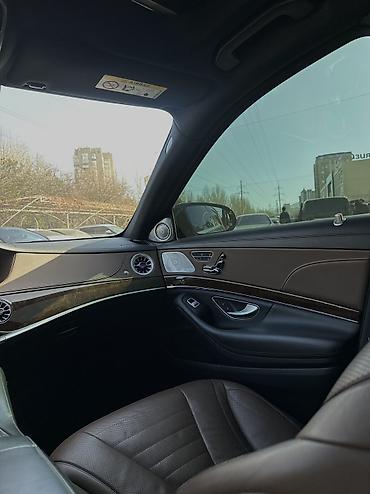Аренда кортежа: Mercedes-Benz W222 (2015–2020) Представительский седан бизнес-класса — 7