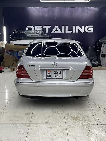 Mercedes-Benz: Mercedes-Benz S-Class: 2001 г., 5 л, Автомат, Бензин, Седан — 4