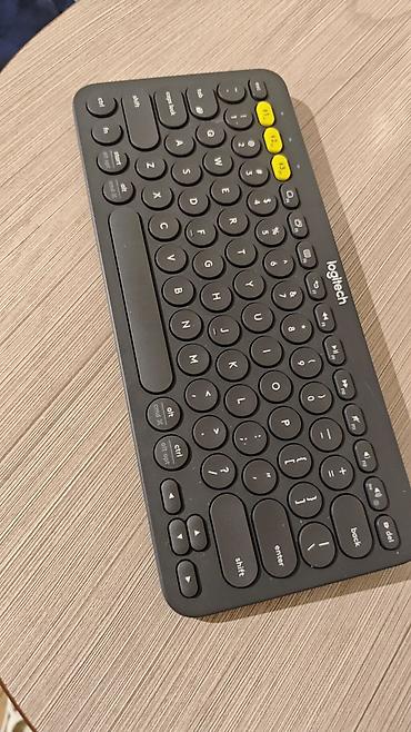 реальному: Клавиатура, Logitech, Мембранная, Bluetooth подключение, Размер: 75% — 2