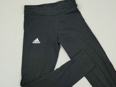 czarne trampki levis: Spodnie dresowe, Adidas, 13 lat, 158, stan - Dobry
