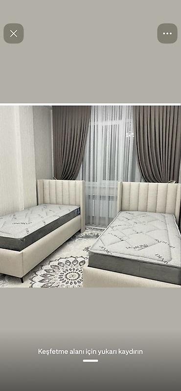 Çarpayılar: Yeni, Təknəfərlik çarpayı, Bazalı, Matras ilə, Siyirməsiz, Azərbaycan — 2