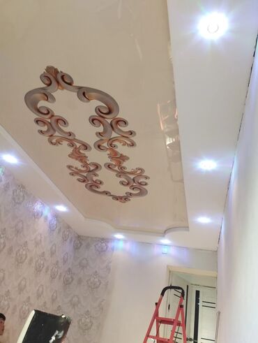 Светодиодная потолочная панель: Натяжной потолок с декоративным рисунком. Подходит для создания — 9