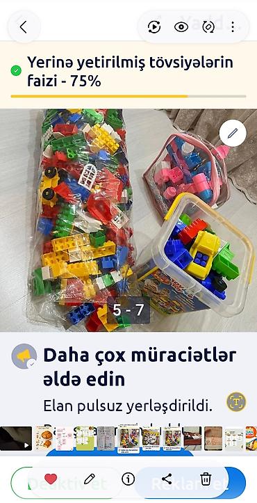 konstruktor maşınlar: Uşaq üçün konstruksiya oyuncaqları dəsti - Maqnitli qurma dəsti — 3