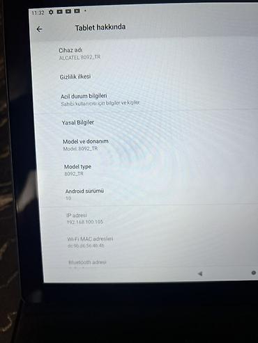 Digər planşetlər: Android planşet və ayrılabilən Bluetooth klaviatura dəsti - Ekran — 12