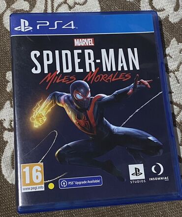 Kasalar: PS4 oyun diski: Marvel’s Spider‑Man: Miles Morales - Platforma