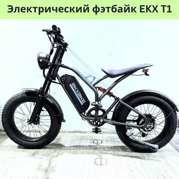 багажник на велосипед: Под заказ! Мощный электрический фэтбайк EKX T1 1000ватт, 48в и 20ач