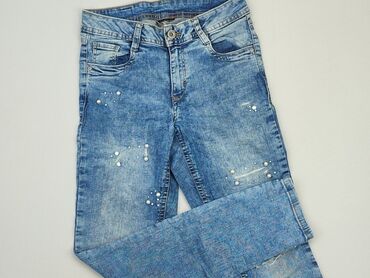 eleganckie bluzki do jeansów: Jeansy, S, stan - Dobry