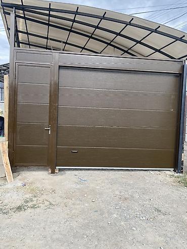 Откатные ворота: Откатные ворота из сэндвич‑панелей с автоматикой - Полотно — 46