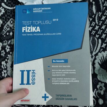 fizika test toplusu 2023 pdf: Fizika 2ci Hissə Dim Test Toplusu. Az İşlənib. Yeni Kimidir. Heç Bir