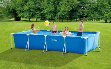 Intex dikdörtgen karkaslı hovuz 28273 4.50/2.20/84 - Forma