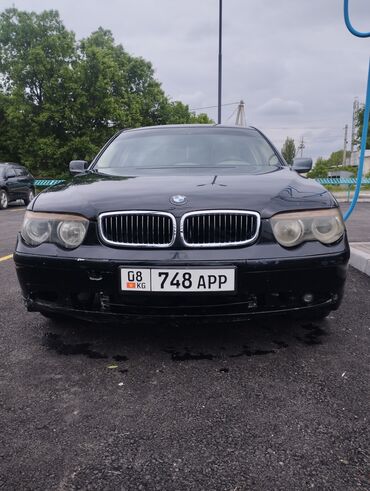 Транспорт: BMW 7 series: 2002 г., 3.6 л, Автомат, Бензин, Седан
