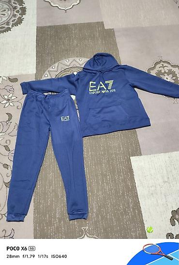Спорттук костюмдар: Состояние новое Спортивный костюм EA7 Emporio Armani, цвет; темно — 1