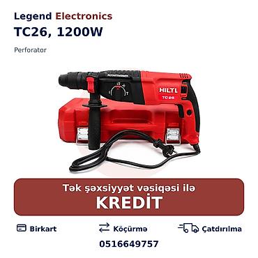 perfarator: Elan başlığı: Perforator TC26, 1200W Elan mətni: Legend Electronics — 1