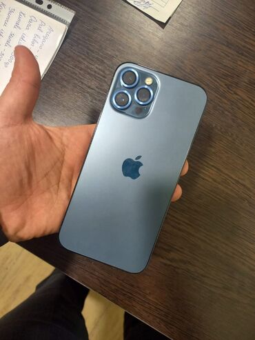watch 6: IPhone 12 Pro Max | 128 GB Alpine Green | Barmaq izi, Simsiz şarj, Face ID
