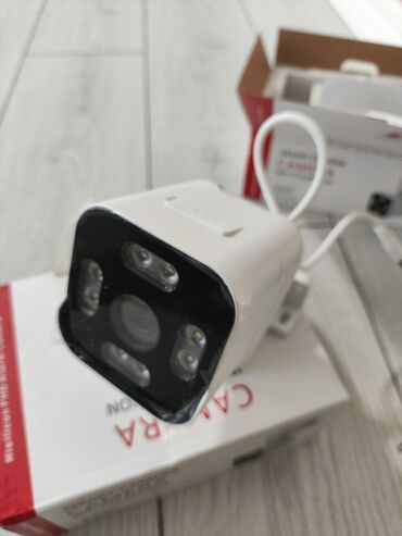 4g камера видеонаблюдения бишкек: - одинарная вай фай камера 3 мегапикселя датчик движения ночная