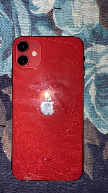 aphone 11: IPhone 11, Б/у, 128 ГБ, Красный, 73 % — 1
