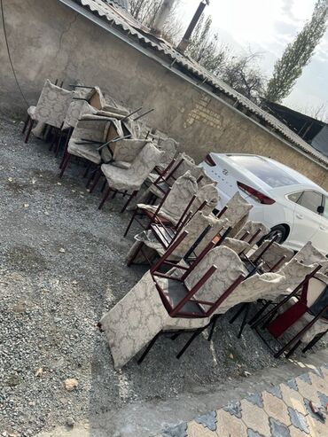 современный письменный стол для школьника: Кафе, ресторандар үчүн отургуч, Темир