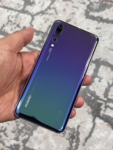 хуавей мейт: Huawei P20 Pro, Б/у, 128 ГБ, цвет - Фиолетовый, 2 SIM