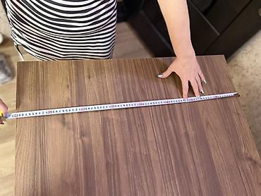 mebel sifarisi: Kvadrat masa, Transformer, Təkərsiz, Teksturalı laminat — 7