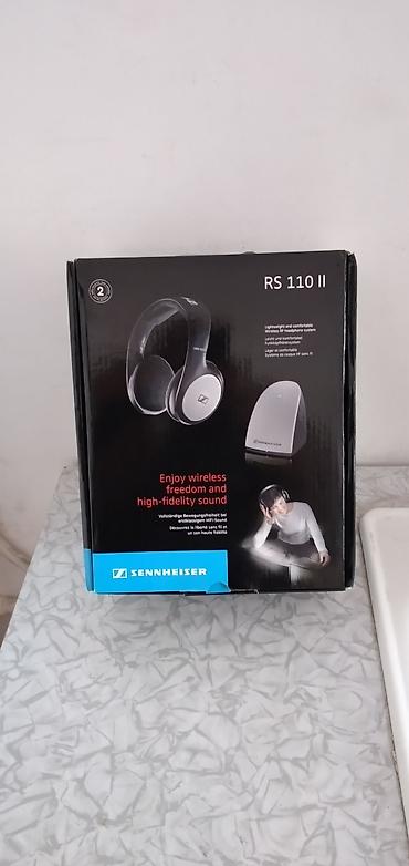 radio ssr: Yeni Simsiz (Bluetooth) Qulaqcıqlar, Sennheiser, rəng - Qara — 1