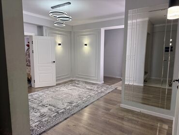 сдаю квартиру долгосрочно кызыл аскер: 3 бөлмө, 78 кв. м, Элитка, 9 кабат, Дизайнердик ремонт