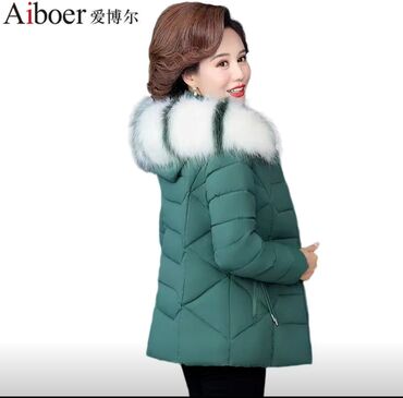 зимний куртка женский: Пуховик, Короткая модель, Стеганый