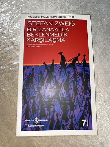 Bədii ədəbiyyat: Məhsul: Kitab – “Bir Zanaatla Beklenmedik Karşılaşma” Müəllif: Stefan — 1