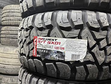 80000: Летняя RT шина. Фирма Rodx RT RX01 made in Cambodia. Размер 33х12,5R18 — 2