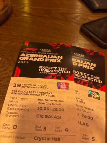 Стаканы: F1 19 sentyabr üçün F1+anyma konsert
