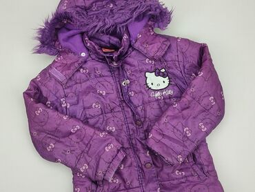 kurtka jeansowa chłopięca: Children's down jacket 5-6 years, condition - Fair