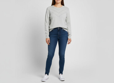 kapcie na szydełku wzory: Moda, Sweter damski, rozmiar XL