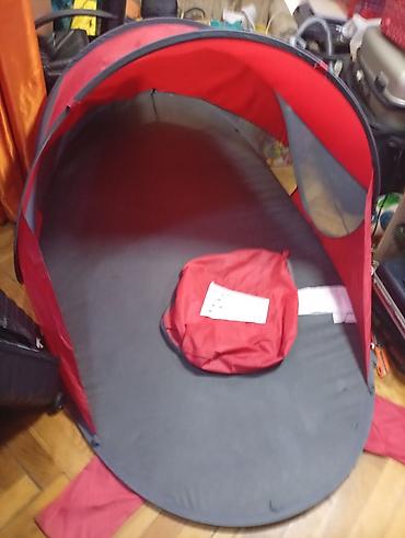Oprema za kampovanje: Pop-up šator/tenda za jednu osobu OKO 2 sa 1 mi ima klinove - — 1