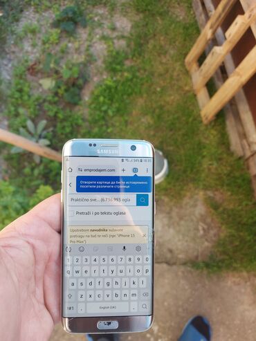 Samsung: Samsung Galaxy S7 Edge, 32 GB, bоја - Srebrna, Otisak prsta — 2