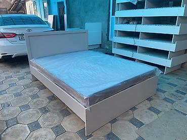 Двуспальные кровати: Двуспальная кровать, Новый, С матрасом, длина - 200 см — 11