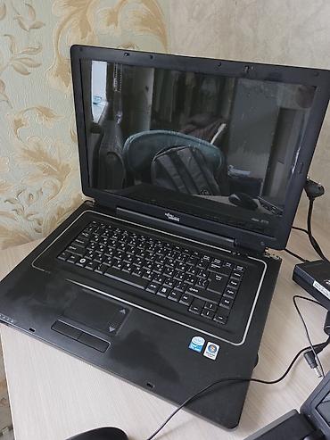 fujitsu laptop computers: İki ədəd noutbuk dəsti + Mouse hediyye. 1) Fujitsu Siemens noutbuk - — 2