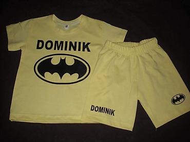 Kompleti: Deciji sorc i majca a moze da bude i kratka pidzama Vel 2-12 Cena 2200 — 28