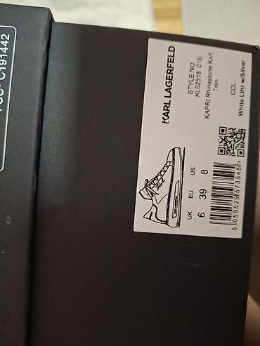Patike: Karl Lagerfeld ženske patike – model KL62818-05 nove samo probane - — 10