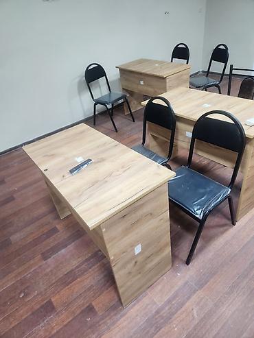 yellənən stol: Məktəb/sinif və təlim mərkəzləri üçün kompakt yazı masaları və stullar — 2
