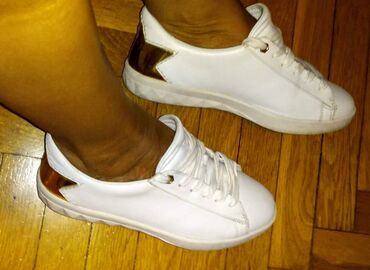 Women's Sneakers and athletic shoes: Diesel, 37, bоја - Bela — 2