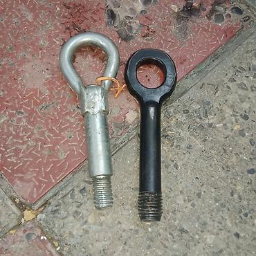 Çəkici ilgə boltları (tow hook/halqa bolt) - Növ: Avtomobil üçün