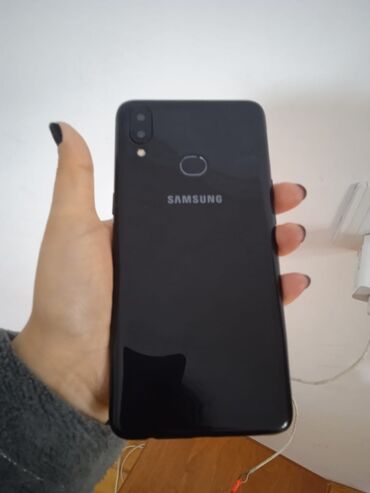 Samsung: Samsung A10s, 32 GB, rəng - Qara, Barmaq izi, İki sim kartlı