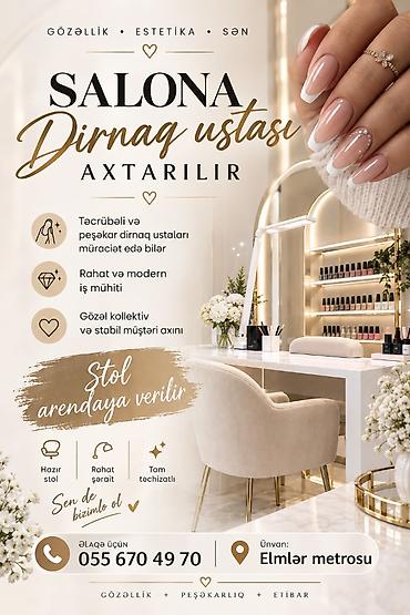 oboy ustasi: Salam, Salon yenidir Elmler Metrosunun yaninda yerleshir. Isteyenler — 1