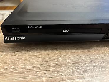 dvd recorder: Panasonic EVD-SK12 DVD/EVD pleyer Xüsusiyyətlər: - Disk formatları — 3