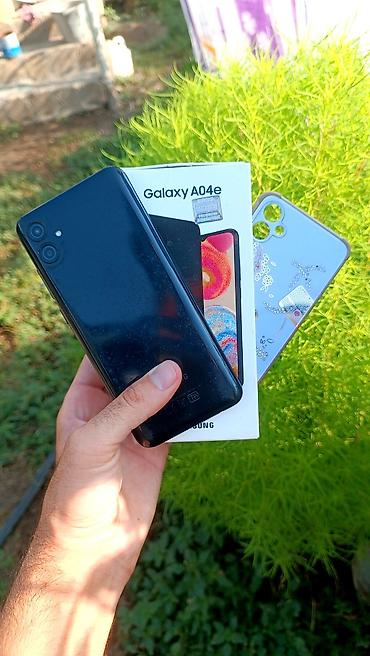 samsung planşet qələmli: Samsung Galaxy A04e, 64 GB, rəng - Qara, Sənədlərlə — 1