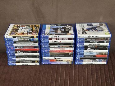 Oyun diskləri və kartricləri: Sony playstation 4/5 ucun oyun diskleri Diskler hamisi orijinal