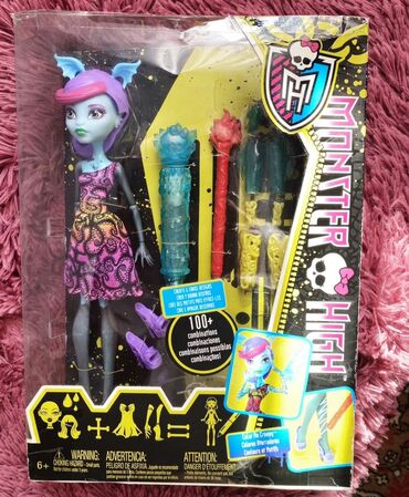 пистолет с пистонами: Кукла Monster High – «Create-A-Monster» (набор для создания персонажа)