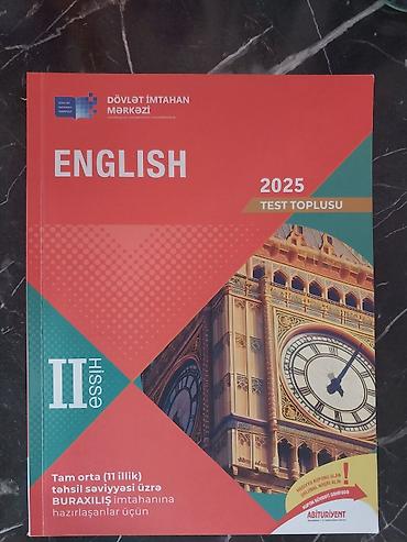 dim informatika 2025 pdf: İngilis dili Testlər 11-ci sinif, DİM, 2-ci hissə — 1