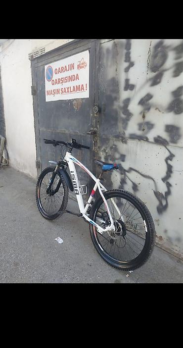 velosiped 28: Isma Falcon dağ velosipedi - Çərçivə: yüngül alaşımlı, ağ rəngli — 1