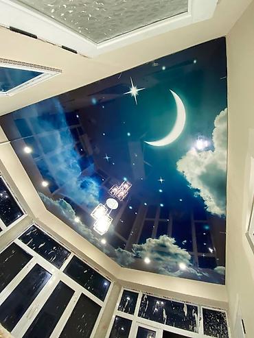 Натяжной потолок: Натяжной потолок Матовое, 3D потолки, Глянцевое Гарантия, Демонтаж, Монтаж — 10