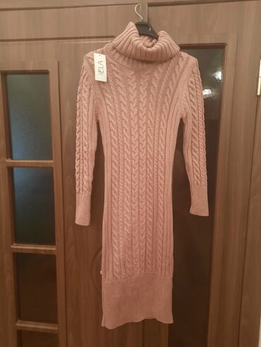 Satılır türk markası ellanın yeni vyazannı rose-pudra rəngli yeni